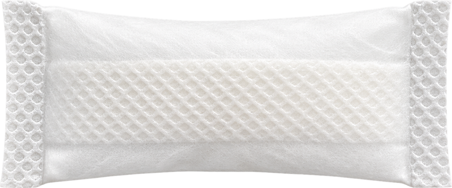 A single white smelo pouch