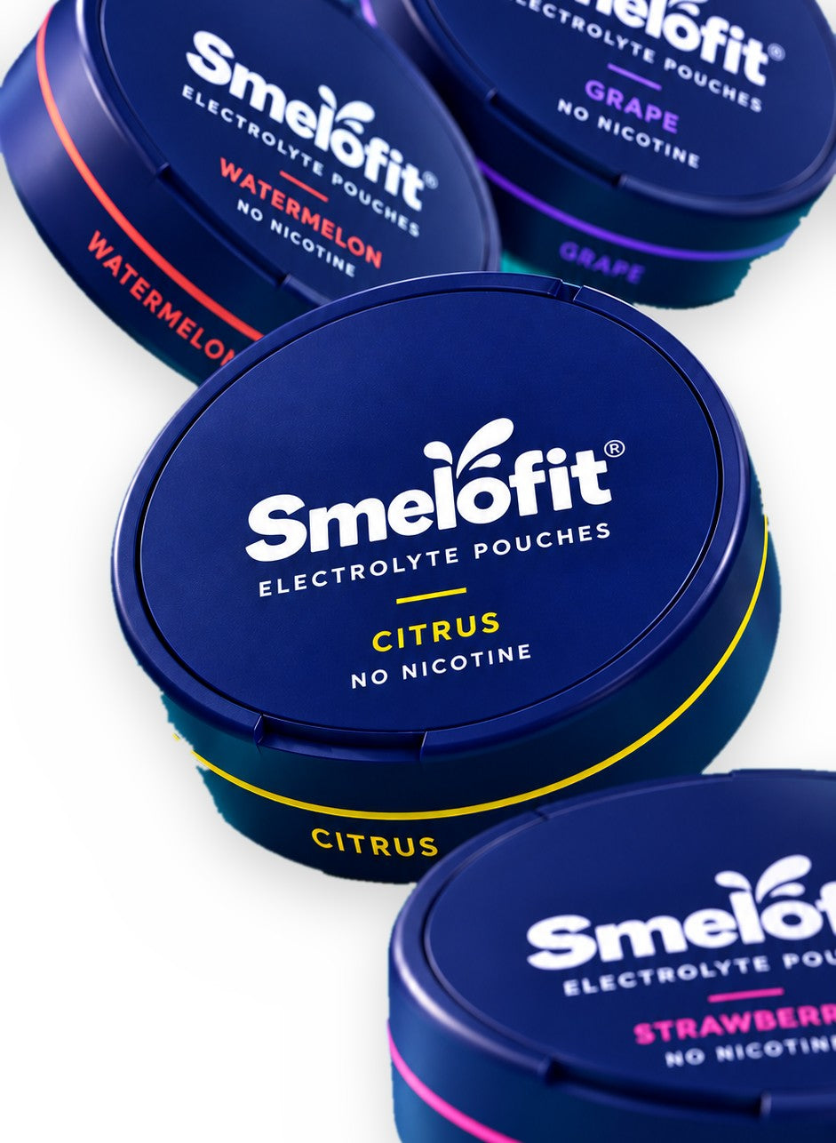 Smelo tins in four flavors